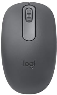 Logitech M196 trådlös Bluetooth-mus, kompakt och flyttbar mus för bärbara datorer, surfplattor med mera, 12 månaders batteritid, smidig avläsning, kompatibel med PC och Mac, Windows och macOS - Grafit