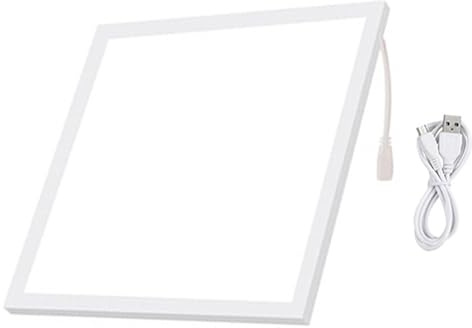 Éclairage Vidéo LED 30w en Acrylique, Lumière D'appoint pour Studios | Panneau Blanc à Commande Tactile, Illumination Homogène, pour Photographie et Enregistrement Vidéo