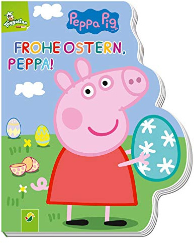 Frohe Ostern, Peppa! - Peppa Pig: Pappbilderbuch mit Konturenstanzung