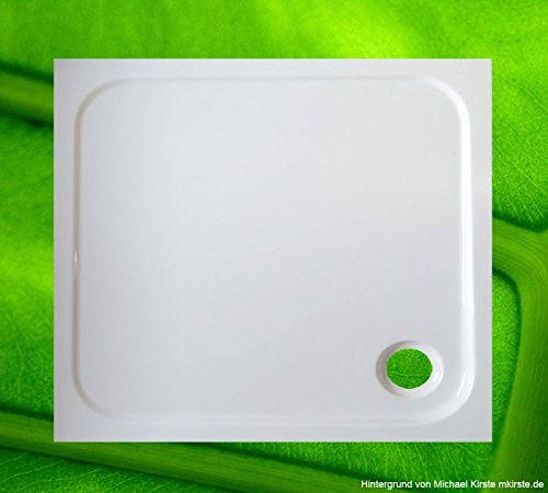 Piatto doccia 80 x 70 + supporto vasca + scarico – offerta completa – piatto doccia 80 x 70 x 2,5 cm