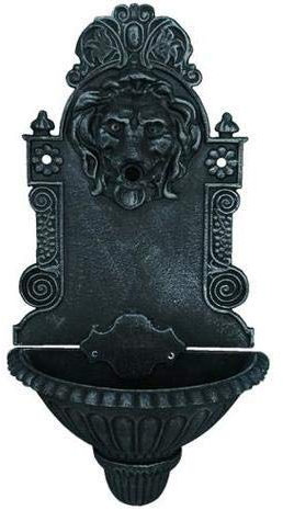PEBSHOP Wandbrunnen Anthrazit 41 x 21 x H 77 cm