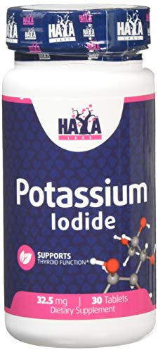 Haya Labs El Yoduro De Potasio, 32.5Mg - 30 Comprimidos 40 g