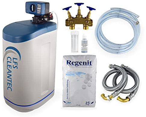IWK 1800 - Descalcificador de agua para casa unifamiliar (5-6 personas, contenido de resina 18 L)
