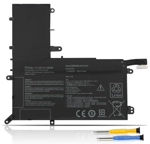 K KYUER B41N1827 Laptop Battery for Asus ZenBook Flip 15 UM562 UX562 UX562F UX562FA UX562FAC UX562IA UX562IQ UX562UG UM562IA UM562IQ Q507 Q507IQ Q526 Q526F Q526FA Q526FAC UX562FA-AC096T AC103T AC113T