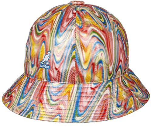 Kangol Heatwave Casual Stoffhut Damenhut Glockenhut Damen - Herbst Sommer Frühjahr Winter Frühling-Sommer Herbst-Winter - L (58-59 cm) bunt