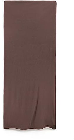 Alephnull fleece sovsäck fleecefilt vandring camping (brun, 180 x 80 cm)