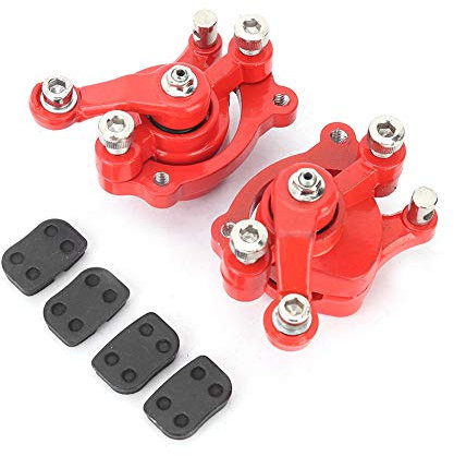 SYH&AQYE Pastiglie Pinza Freno a Disco Anteriore Posteriore, Accessorio ATV Pinza Freno a Disco, Basso Tasso di Usura, Effetto Frenante Stabile per Mini Moto Cinese Kid ATV Quad 43cc 47cc 49cc