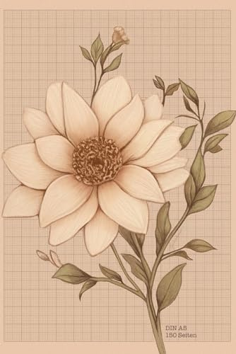 Millimeterpapier: Notizbuch DIN A5