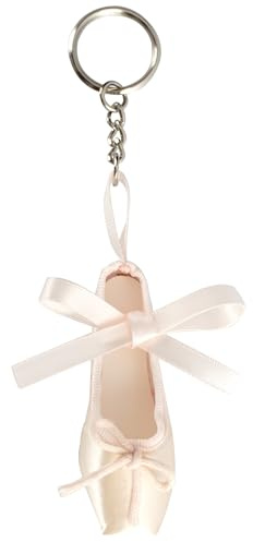 Drelitam Pointe Shoes Keychain, Ballet Shoe Keychain, Keyring, Dancer Gifts, Dance Accessories 1 Pcs