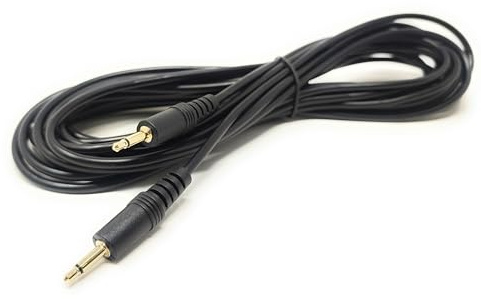 Maincore 3.5mm to 3.5mm MONO Jack Cable Lead For Audio or Power GOLD PLATED Connectors (7.5m)