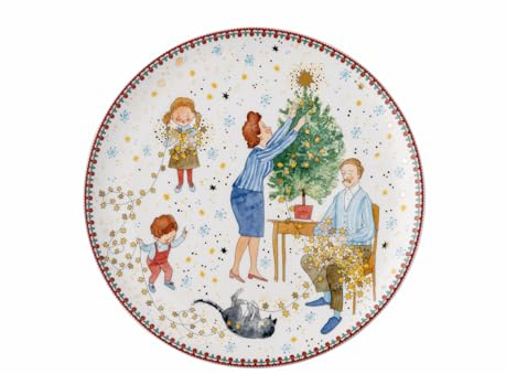 Hutschenreuther Sammelkollektion 2024 Weihnachtsleuchten Teller flach 22cm