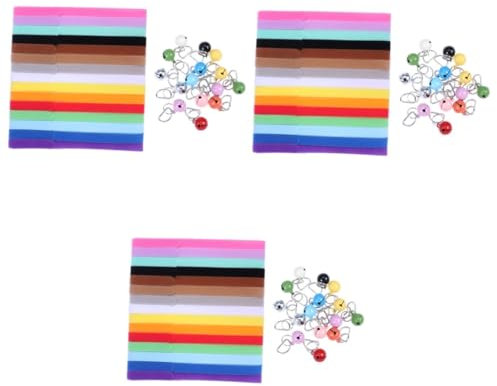 BESPORTBLE 45stücke Farben Verstellbares Haustierhalsband Mit Glocken Für Hunde Und Katzen Einseitiges Id-Kragen Einfache Identifikation Und Komfort