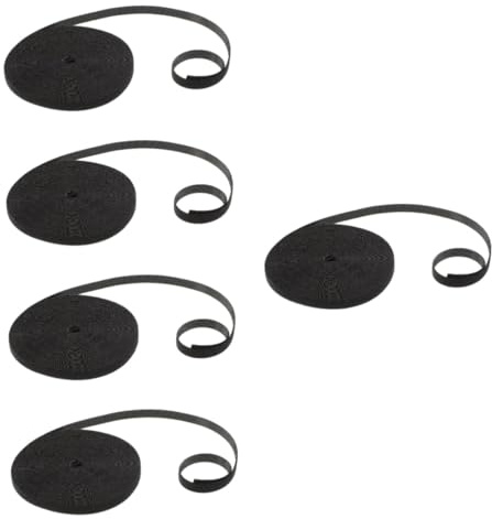 HOMSFOU 5rotoli Organizer Multifunzionale Cinghie Regolabili Per e Freddo Per Computer Tv e Accessori Elettronici