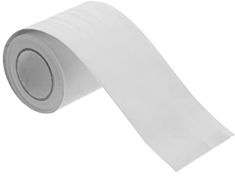 HOLIDYOYO Rodapié Autoadhesivo de Pvc Blanco, Zócalo Pelable y Adhesivo para Pared y Techo, Adecuado para Decoración de Habitación Infantil