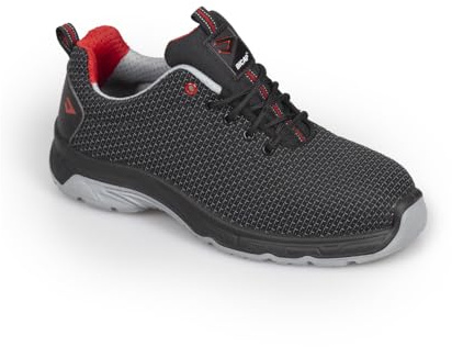 BICAP Scarpe Antinfortunistiche Uomo Donna Raptor S3 Sacca Porta Scarpe Lavoro Tessuto Tecnico Idrorepellente Puntale Composito Lamina Antiperforazione Suola Antiscivolo Edilizia Logistica Industria