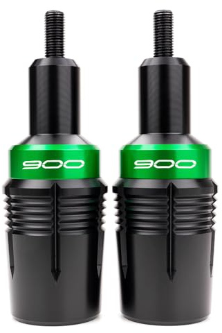 LLIDFONK Für Kawasaki Z900 Z900RS Z900SE Z 900 RS 2017-2024 2025 Motorrad Zubehör Rahmen Schieber Absturz Ramm Schutz Z900 sturzpads (Grün)