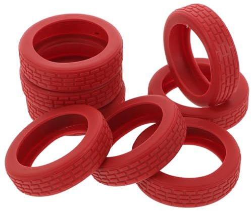 Healeved Copertura Protettiva e Facile da Installare per Ruote Valigia in Silicone 8 Pezzi Rosso Antiscivolo e Protezione Antigraffio per Viaggi