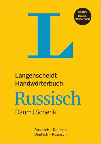 Langenscheidt Handwörterbuch Russisch Daum/Schenk: Buch mit Online-Anbindung - Russisch-Deutsch/Deutsch-Russisch