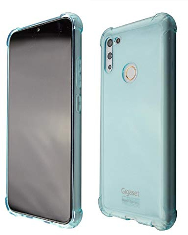 caseroxx Schutzhülle für Gigaset GS4 / GS4 Senior in hellblau – Flexibles TPU-Case aus stoßfestem Gummi, passgenaue Handy-Tasche mit Kantenschutz & rutschfestem Grip