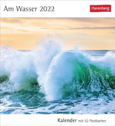 Am Wasser Kalender 2022: Kalender mit 53 Postkarten