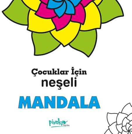 Çocuklar İçin Neşeli Mandala