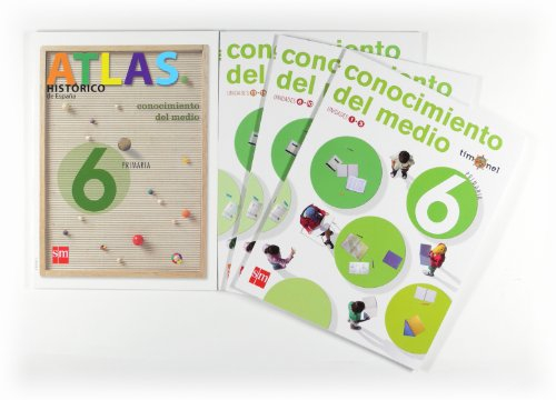 Conocimiento del medio. 6 Primaria. Timonel. Trimestres - 9788467535853