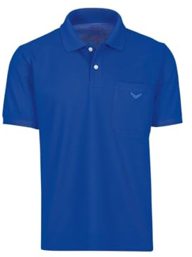 Trigema Herren Trigema Polohemd mit Brusttasche Poloshirt (1er Pack)