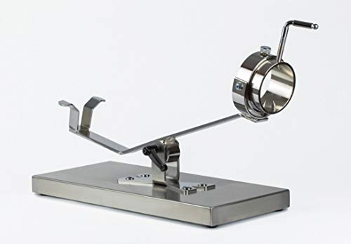 HIDALGO Soporte jamonero basculante con Base INOX y Cabezal Giratorio