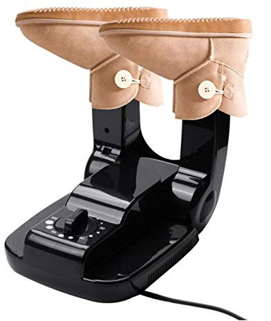 Samnuerly Boot Dryer Shoe Dryer,Boots Dryer Electric Foot Warmer with Timer Function, Foldable Shoes Boots Dryer, Shoe Deodorizer Quick Drying for Shoes Boots Gloves SocksE (Uk Plug)