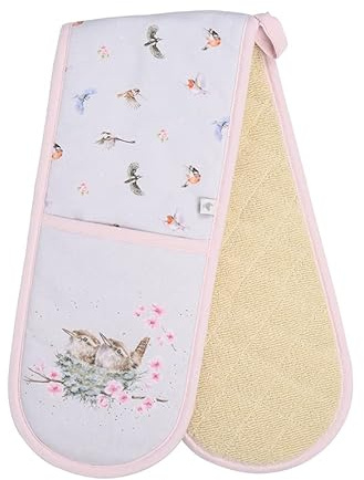 Wrendale Designs Feathered Friends Double Oven Glove (Wren)