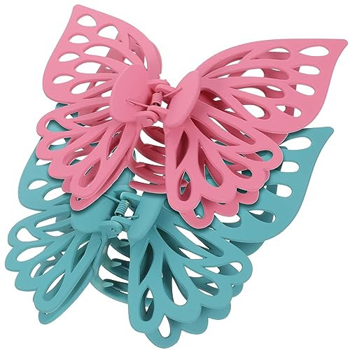 Beaupretty Pince à Cheveux Givrée 2 Pièces en Ps Abs PC