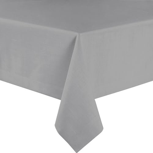 Sander Tischdecke Loft fleckabweisend Silber Größe 150x350 cm