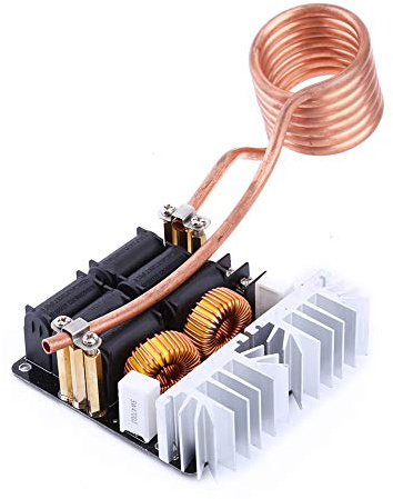 Módulo de Placa de Calentamiento por Inducción de bajo Voltaje ZVS de 1000 W, Calentador de Controlador Flyback para Endurecimiento y Recocido de Bricolaje, Módulo de
