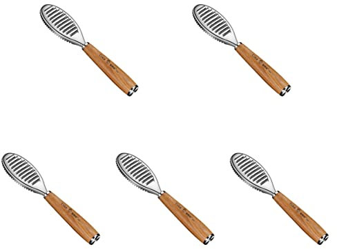 3pcs Brush Bubba Slicer Removal Knife Removing for Home Fish Blade Kit Seafood Remover Faster Meat Tool Easier Fillets Accessories Skinning Deveiner Descaler with Scaler(Assorted Colorx5pcs,21.5X4.4CM