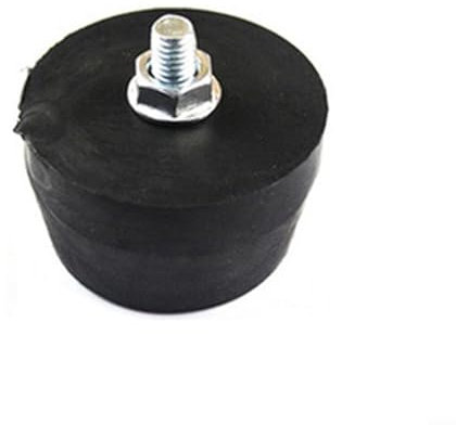 Air Compressor Casters Wheels, Air Compressor Rubber Feet, 5/6 inch Moving Caster Wheels Air Compressor Wheel Replacement Shockproof for Air Compressors Accessories(M8 Foot Pad)