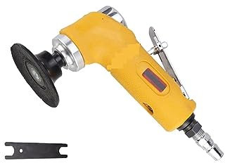 Doppelschleifmaschine, Bandschleifer, 1/4 Zoll Pneumatische 90dgree Air Sterben Schleifer Air Disc Sander Mini Polierer Pneumatische Polieren Schleifen Maschine Luft Werkzeuge zum Schärfen(Air Disc Sa