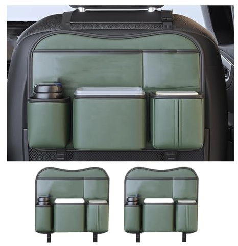 KNBEAZCDE Auto Aufbewahrungstasche Für MERC&edes B&ENZ CLA-Klasse W117 2013-2019 Auto-Rücksitz-Organizer, Auto-Aufbewahrungstasche, Rücksitze, Hänge-Organizer