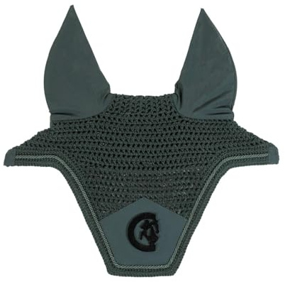 Kentucky - Fliegenhaube Wellington 3D Logo Tannengrün Full