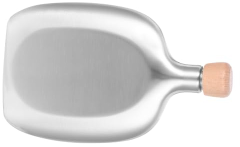 BUGUUYO Edelstahl-flasche Für Camping Tragbarer Für Outdoor-aktivitäten Weinflasche Aus Edelstahl Für Reisen Langlebig Und Rostbeständig