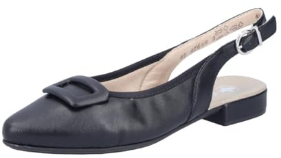 Rieker dam 43150 slingpumps, svart, 41 EU