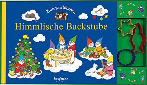 Zwergenstübchen Himmlische Backstube mit Ausstechförmchen: Mit Plätzchenförmchen aus Metall (Zwergenstübchen - Backbücher und Kochbücher für Kinder, Eltern, Familien)