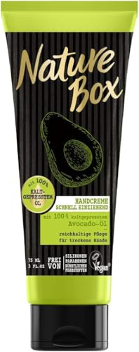 Nature Box Pflegende Handcreme, 3er Pack (3 x 75 g)