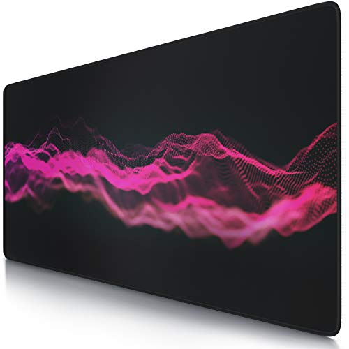 CSL - XXL Mauspad Gaming 900x400 mm - XXL Mousepad groß mit Motiv - Tischunterlage Large Size - verbessert Präzision und Geschwindigkeit - auch für Roccat Razer Logitech Maus und Tastatur