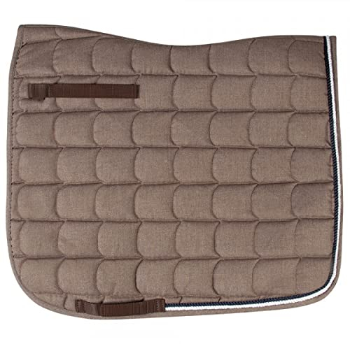 PFIFF Schabracke Melange, Sattelunterlage, Quick-Dry-Untermaterial, Braun Vielseitigkeit Full