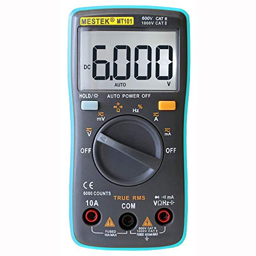 Z-LIANG Multimètre numérique Professionnel testeur de sonde 6000 comptes multimètre numérique multimètre multimètre multitester