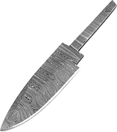 Damast Klinge Handgeschmiedete Damast Rohling Damascus blank blade 6035EA