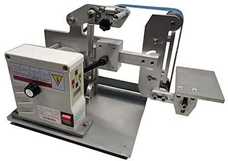 ALMVIS Macchina for smerigliatrice della cinghia 915x50mm con la rettificatrice della levigatrice della levigatrice della levigatrice della cinghia del motore senza spazzole 750W kit per affilare i co