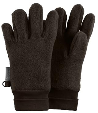 Sterntaler Unisex Kinder Fingerhandschuh, Dunkelbraun, 2