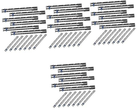 SEWACC Schablone Für 48 Teiliges Lineal Nählehre Stoffschneidelineal Stricken Basteln Sockennaht Schiebelehre Stoffnählineal Magnetische Nähführung Quiltlineal Set