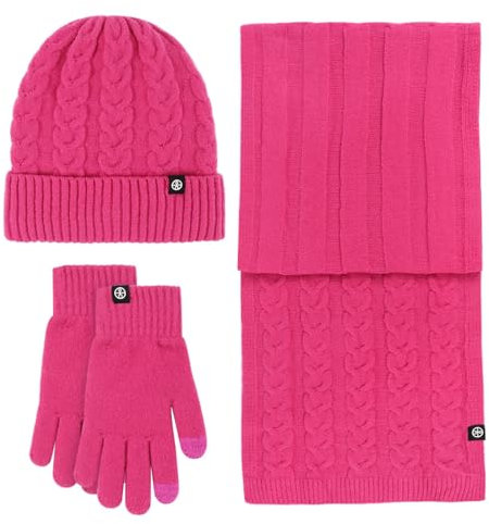 Schal Damen - Damenschal Halstücher Thermal Fleece Winter Schlauchschal Extra Lang & Breit Winterschal Elegant Wickelschal Modischer und Casual Unisex Winter